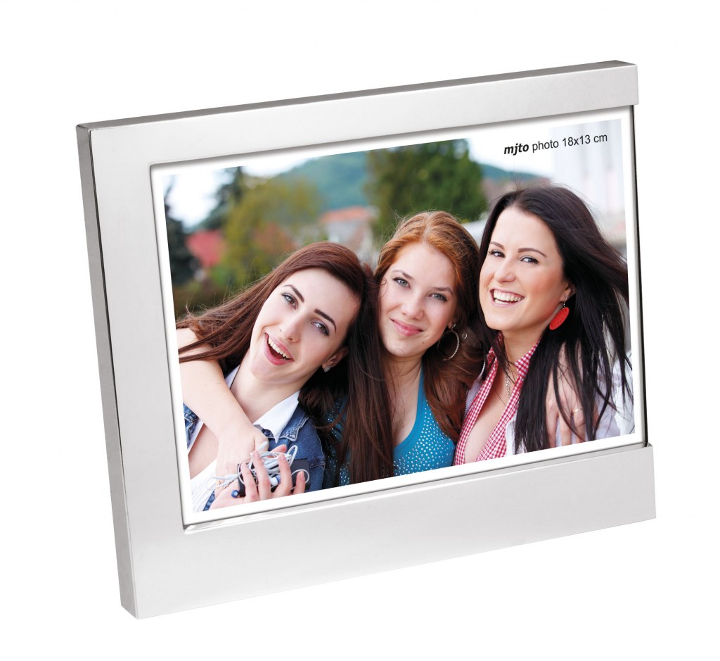 PHOTO FRAME METAL SHINY CM18X13