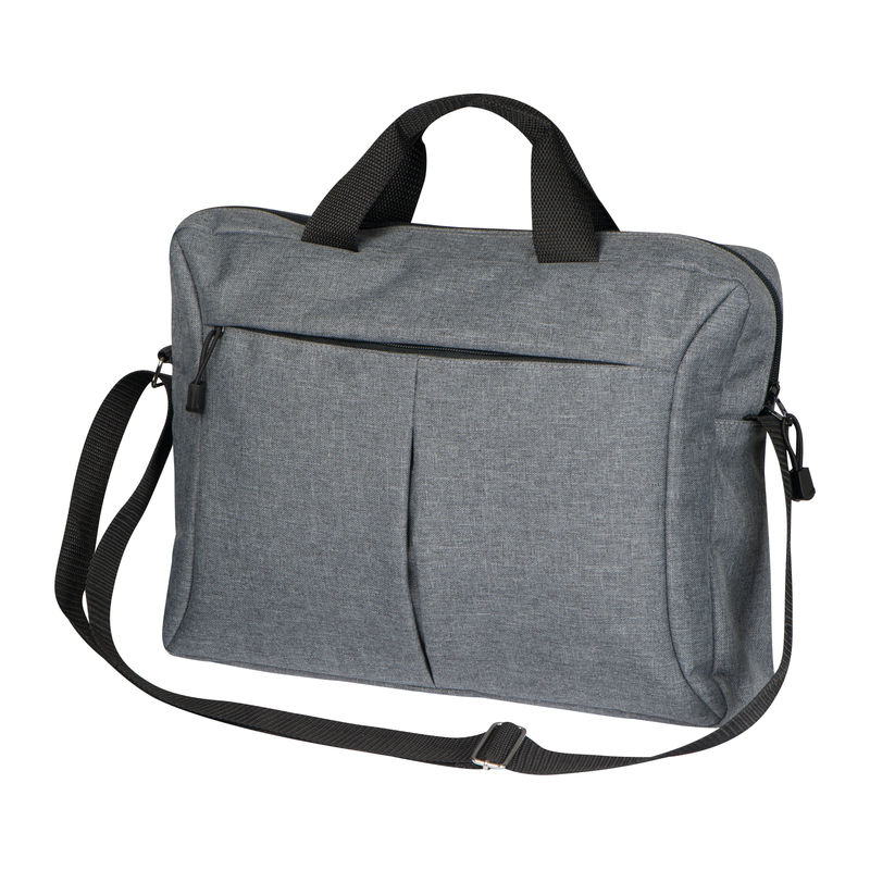 Grey laptop bag