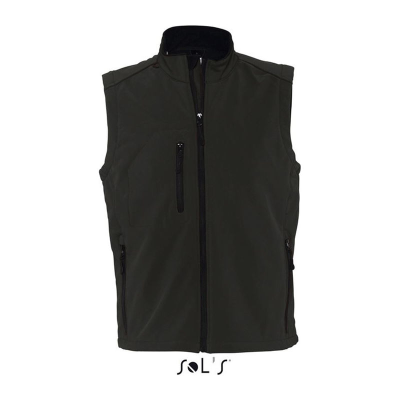 SOL'S RALLYE MEN - SLEEVELESS SOFTSHELL JACKET