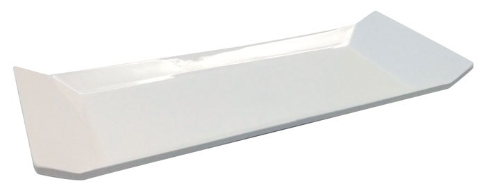 VALET DISH WHITE  27,5x11x3