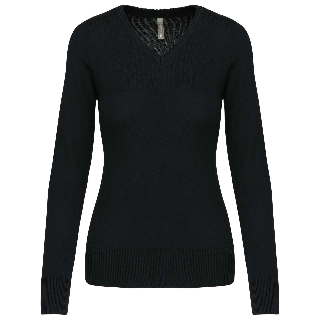 LADIES' V-NECK JUMPER