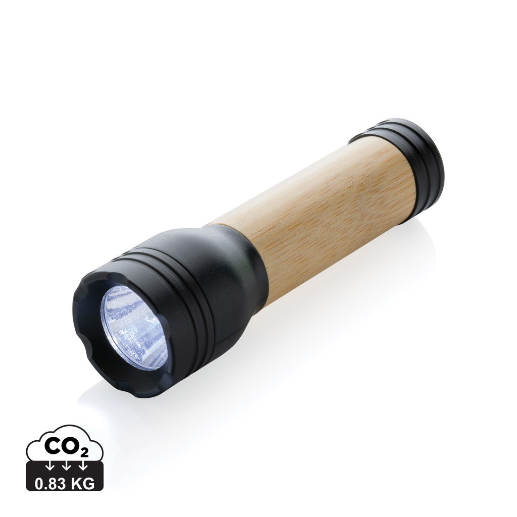 Lucid 1W RCS certified recycled plastic & bamboo torch