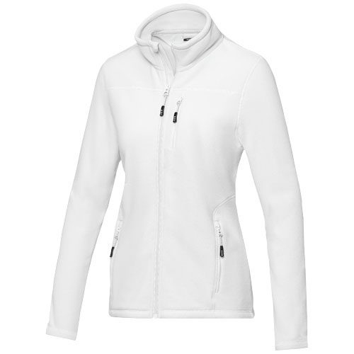 Amber women's GRS recycled full zip fleece jacket