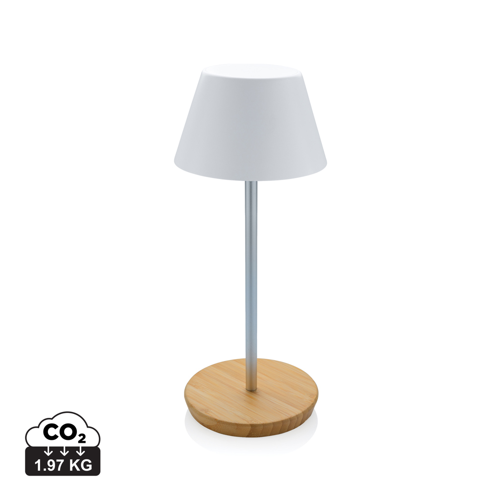 Pure Glow RCS usb-rechargeable recycled plastic table lamp