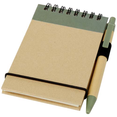 Zuse A7 recycled jotter notepad with pen