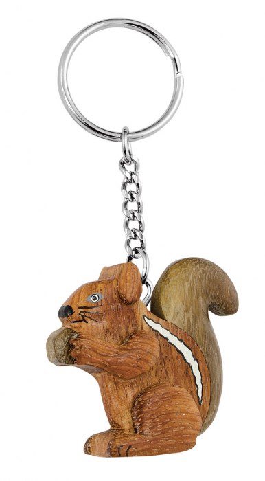 KEY CHAIN MINI - SQUIRREL - NO BOX