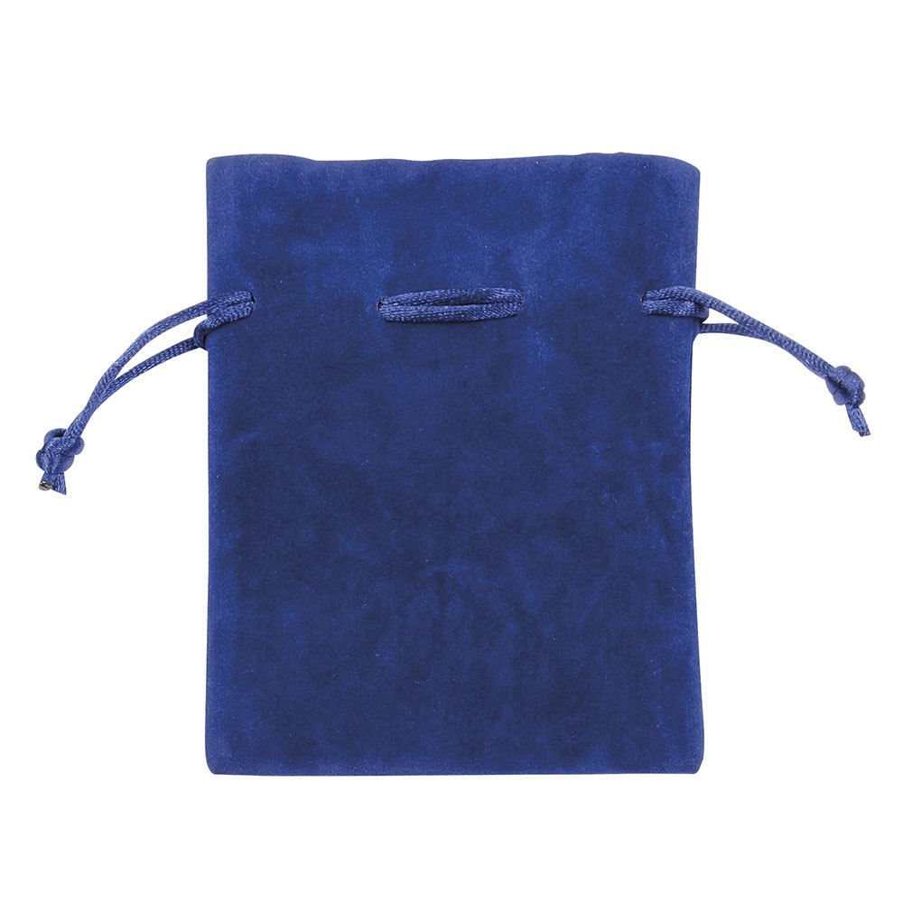 SACK DOUBLE-VELVET BLUE 130X150 MM