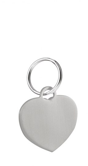 PENDANT SILVER HEART - 25x22 mm