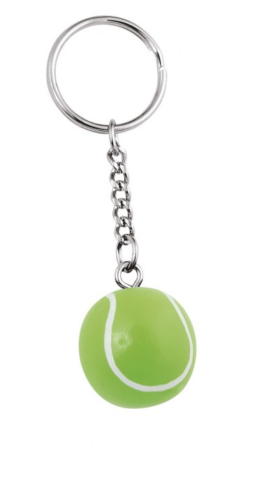 KEY CHAIN MINI TENNIS BALL - NO BOX