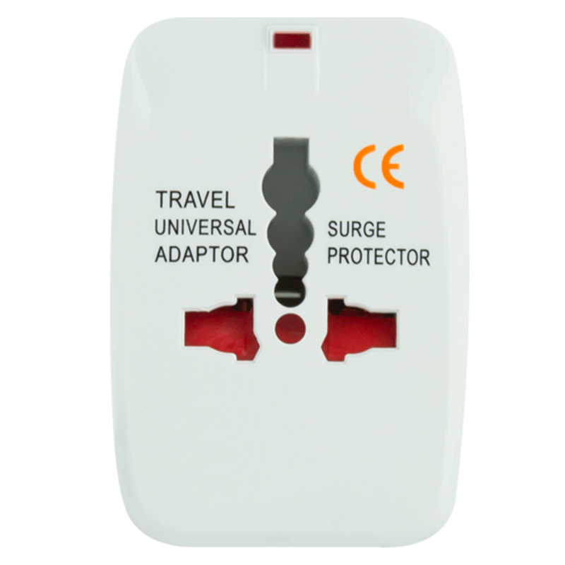 WHITE TRAVEL ADAPTOR