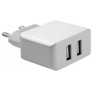 CURRENT 2 USB PLUG CHARGER