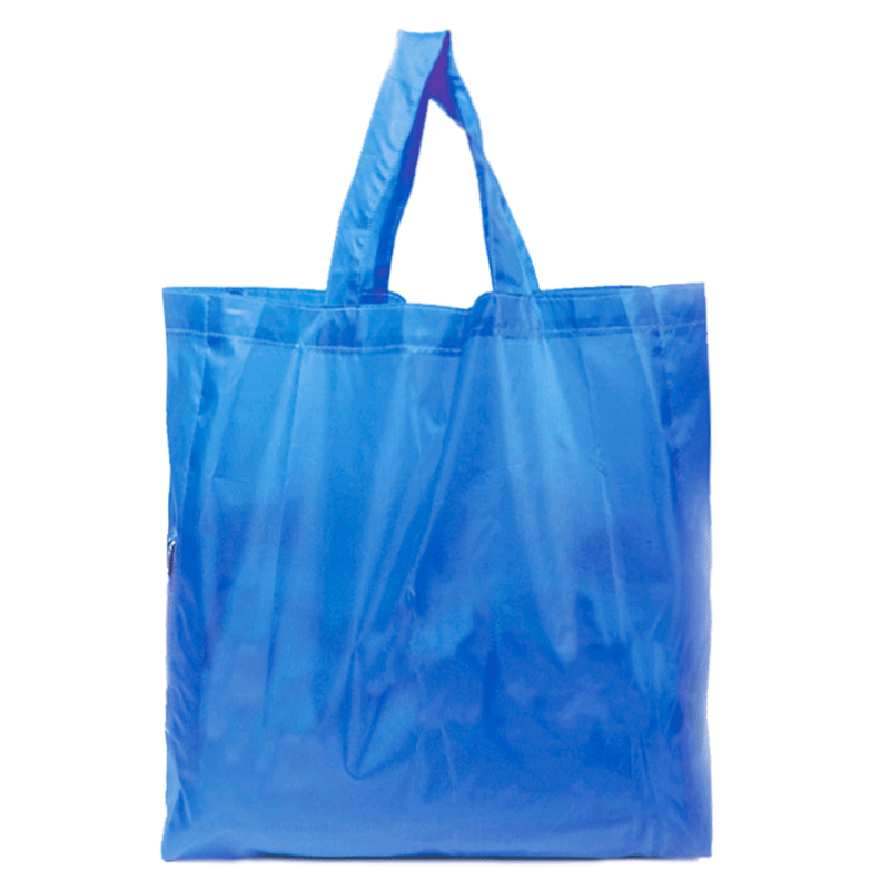 ZIPPER FOLD SHOPPING BAG 